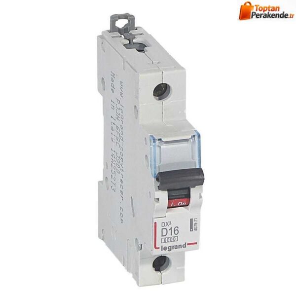 Legrand - 407971 1x16 Amper 6kA C Tipi D-1X Otomatik Sigorta